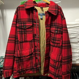 Polo Ralph Lauren Red Wool Jacket